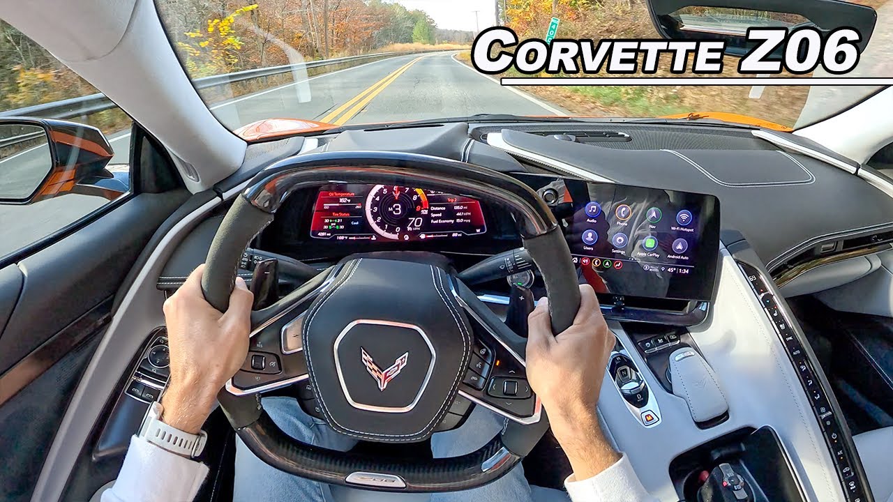 Living with the New 670hp Corvette Z06 - Is the Flat Plane V8 Chevy a Supercar? (POV Binaural Audio)