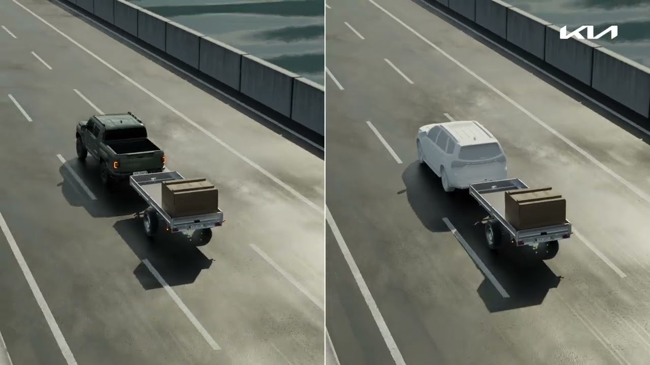 Kia Tasman - Sway phenomenon when towing a trailer