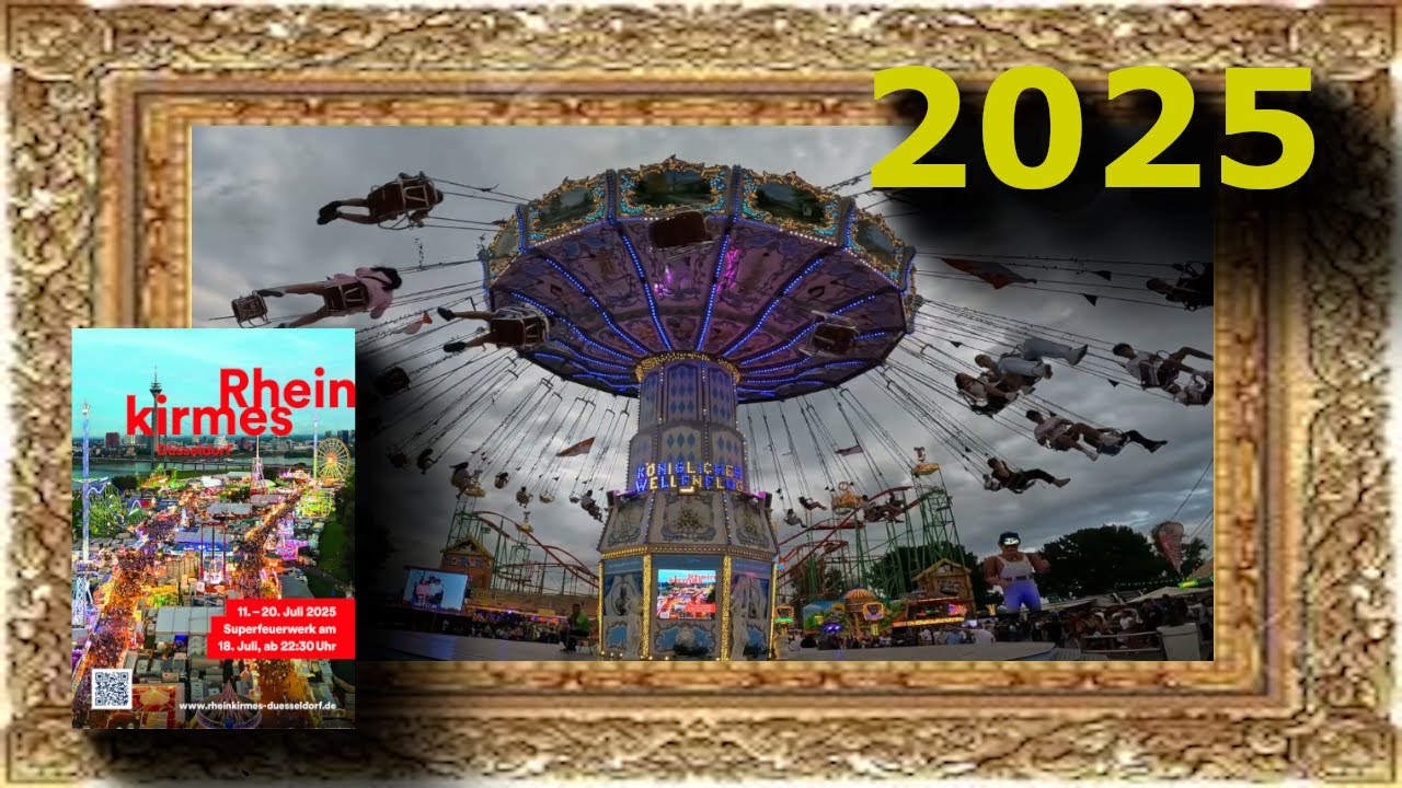Offride &bdquo;K&ouml;niglicher Wellenflug&ldquo; &mdash; Rheinkirmes D&uuml;sseldorf (12.07.2025)