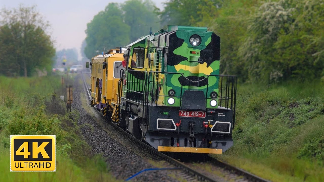KDS 740.419-7 Hrochostroj Unimat 08-275/3s Evča Stružnice - Bakov n.J. - Březina n. J. 10.5.2020