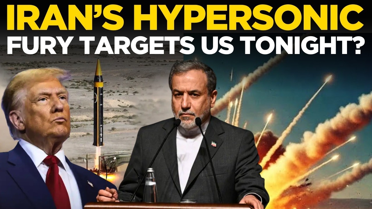 Breaking News LIVE: Iran’s Deadly Hypersonic Missiles Aimed at US | Fm Araghchi | US-IRAN War LIVE