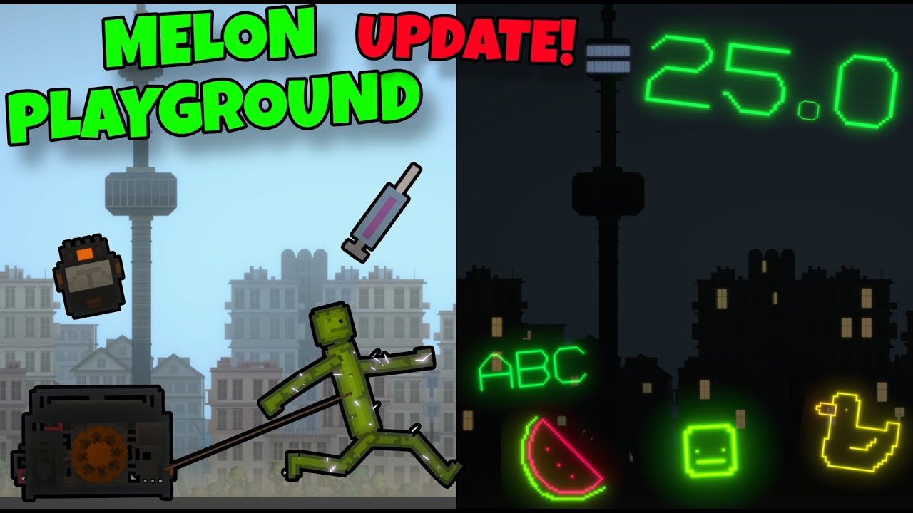 MELON PLAYGROUND 25.0 NEW UPDATE IS NOW RELEASED | MELON PLAYGROUND