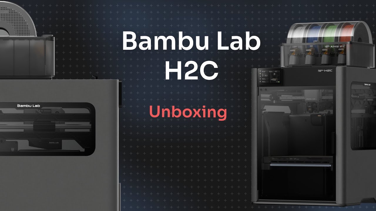 Bambu Lab H2C Unboxing 🔥