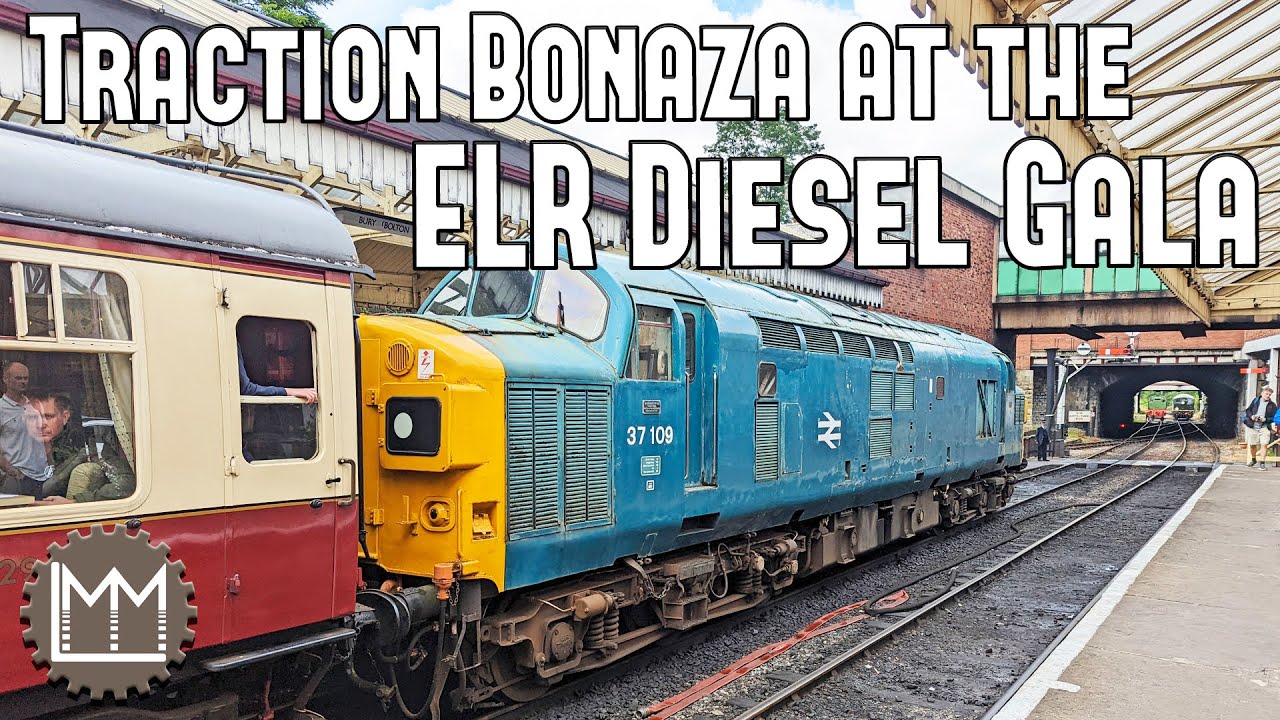 Over 45 minutes of Diesel Traction during the East Lancs Diesel Gala - Chasing Dinosaurs Ep.14