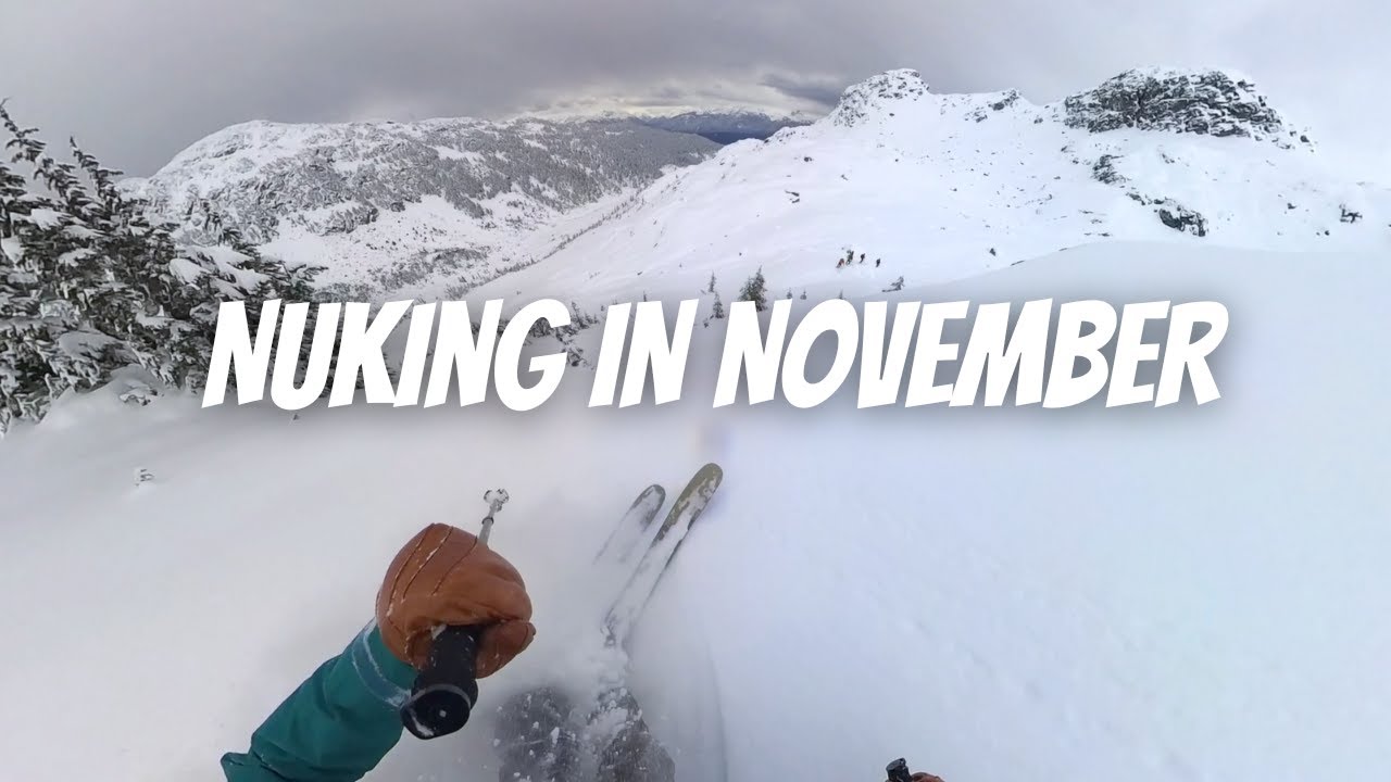 Ridiculous Early Season Storm Skiing in WHISTLER