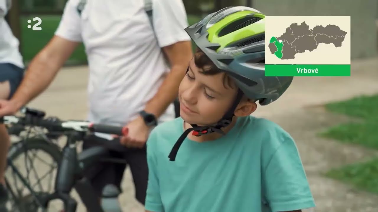 Cyklotrasa Zelená cesta a mesto Vrbové v Televíkende (RTVS)