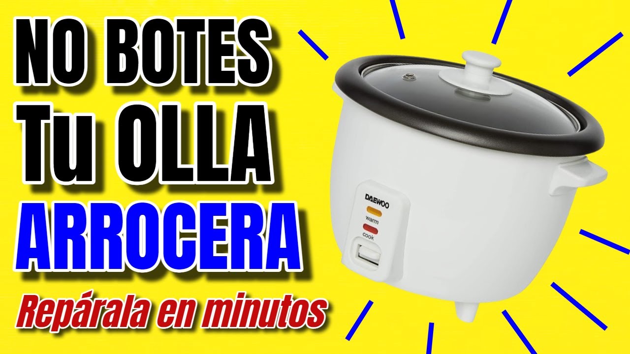 Como REPARAR OLLA ARROCERA ELECTRICA Dañada Que No Prende No calienta Arreglar Fácil  2026