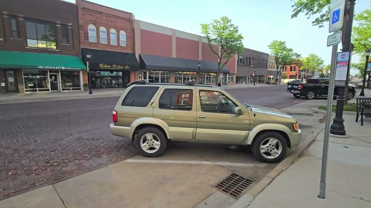 Early Morning Walk Through Downtown Kearney Nebraska