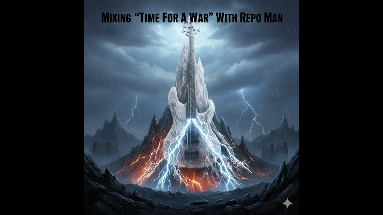 "Time For A War" Great Sounding Bass Guitar with Free Plugins