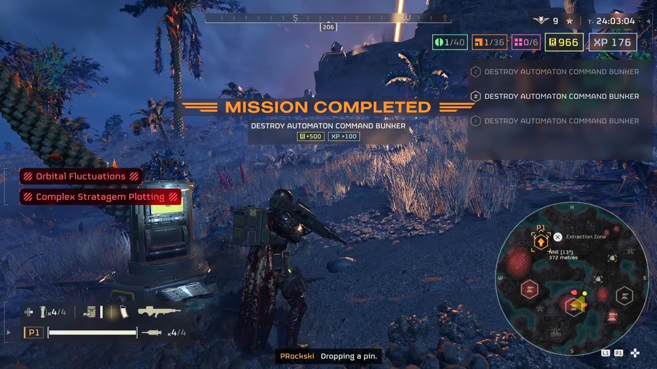 HELLDIVERS 2 Deathless Solo Helldive Difficulty. Destroy Automaton Command Bunker (No Commentary)