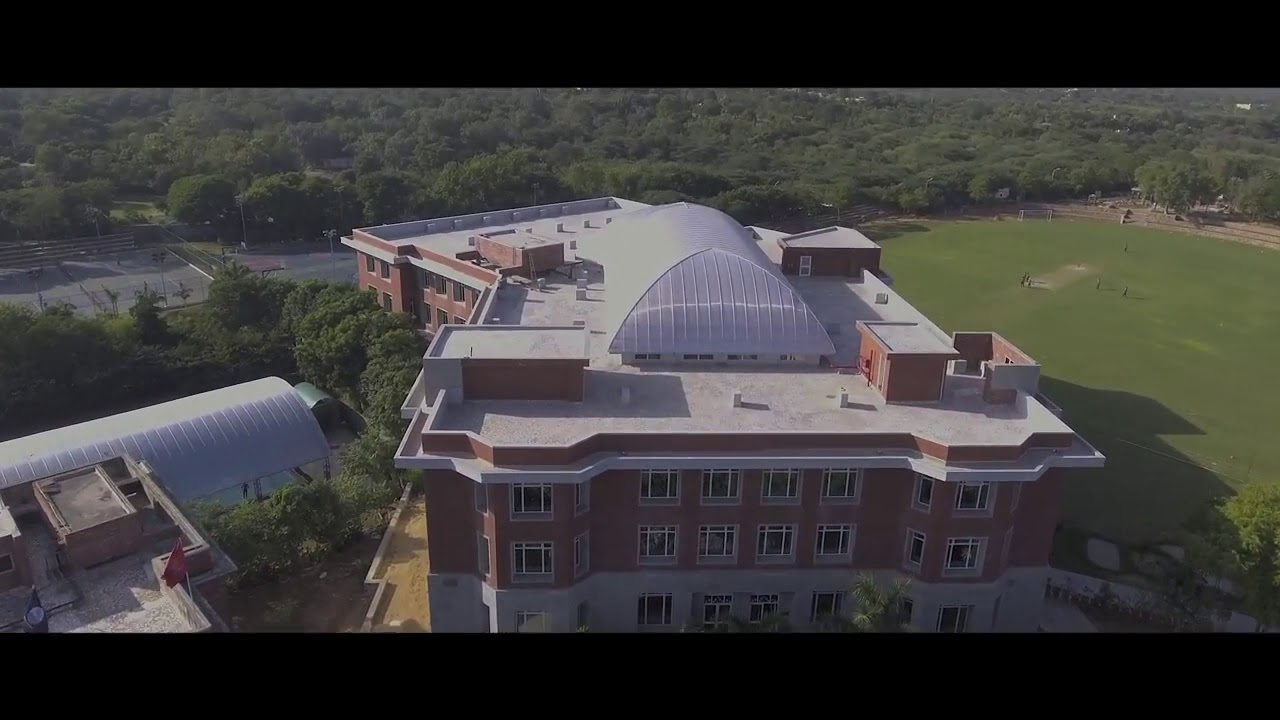 An Aerial View of Pathways World School, Aravali, Gurgaon (India)