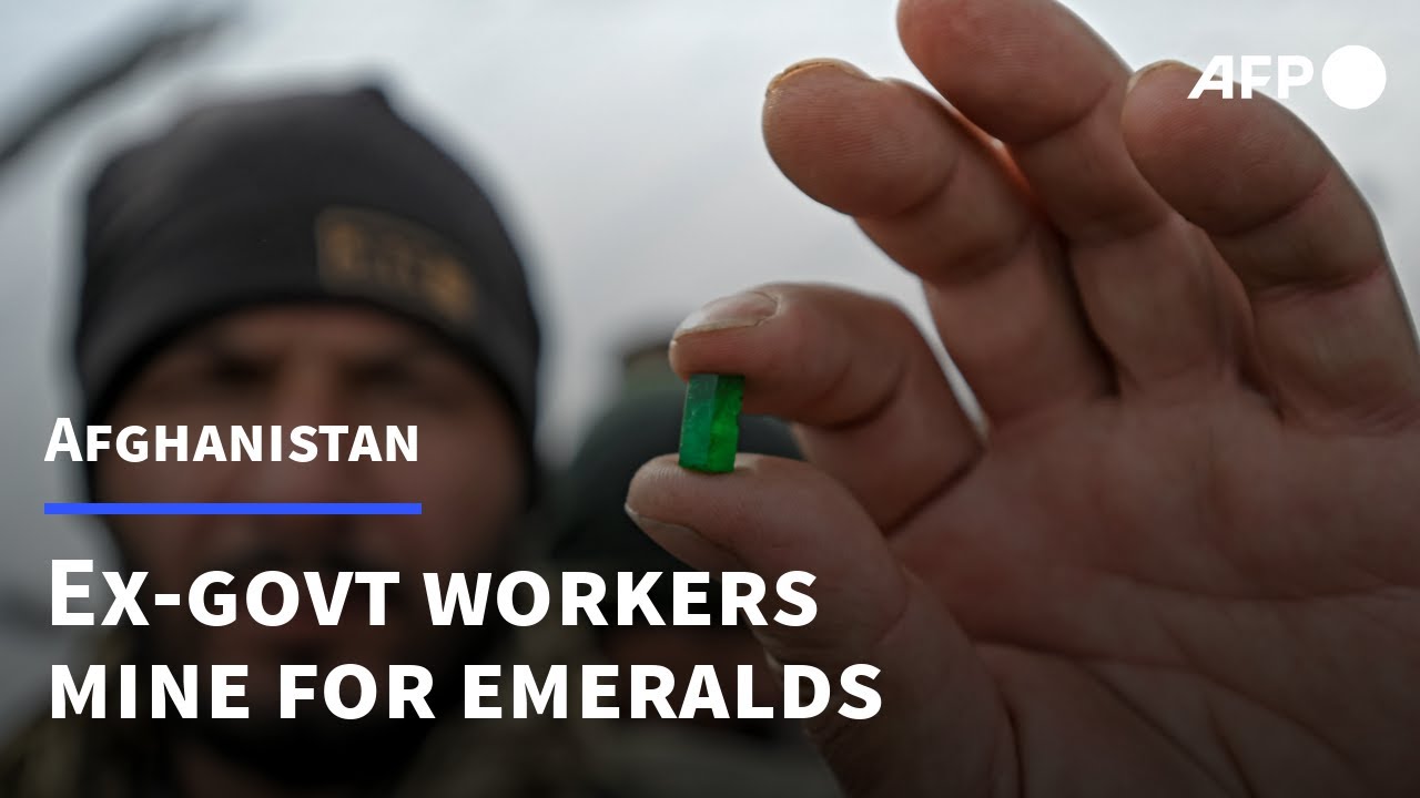 Ex-government workers mine for salvation in Afghan mountains | AFP