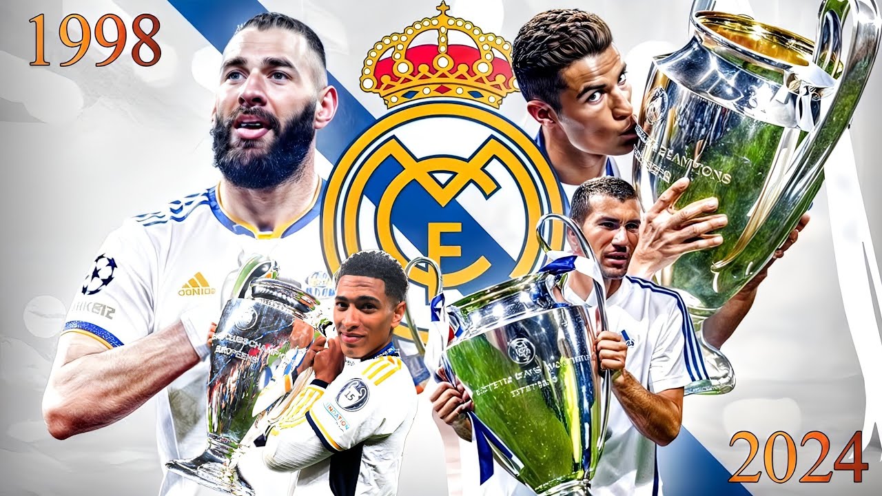 All Real Madrid Champions League Finals (1998-2024)
