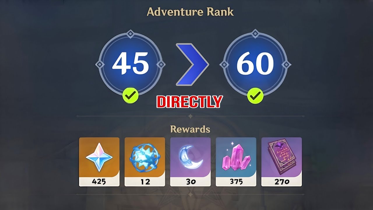 From AR 45 to AR 60 INSTANTLY – Genshin's Craziest Level Up! [v5.7]