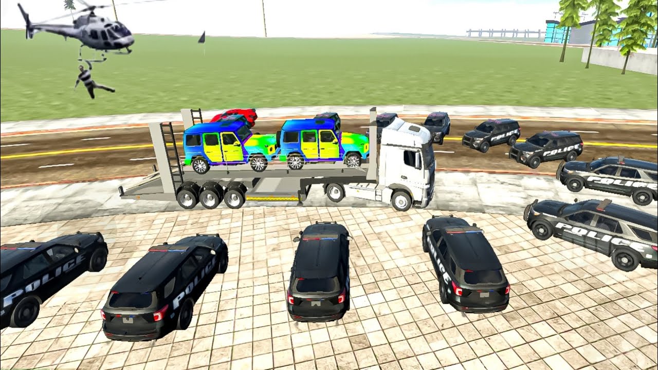 Escaping Police With a Truck Full of Gold 🚛🔥 | Indian Bike Driving 3D