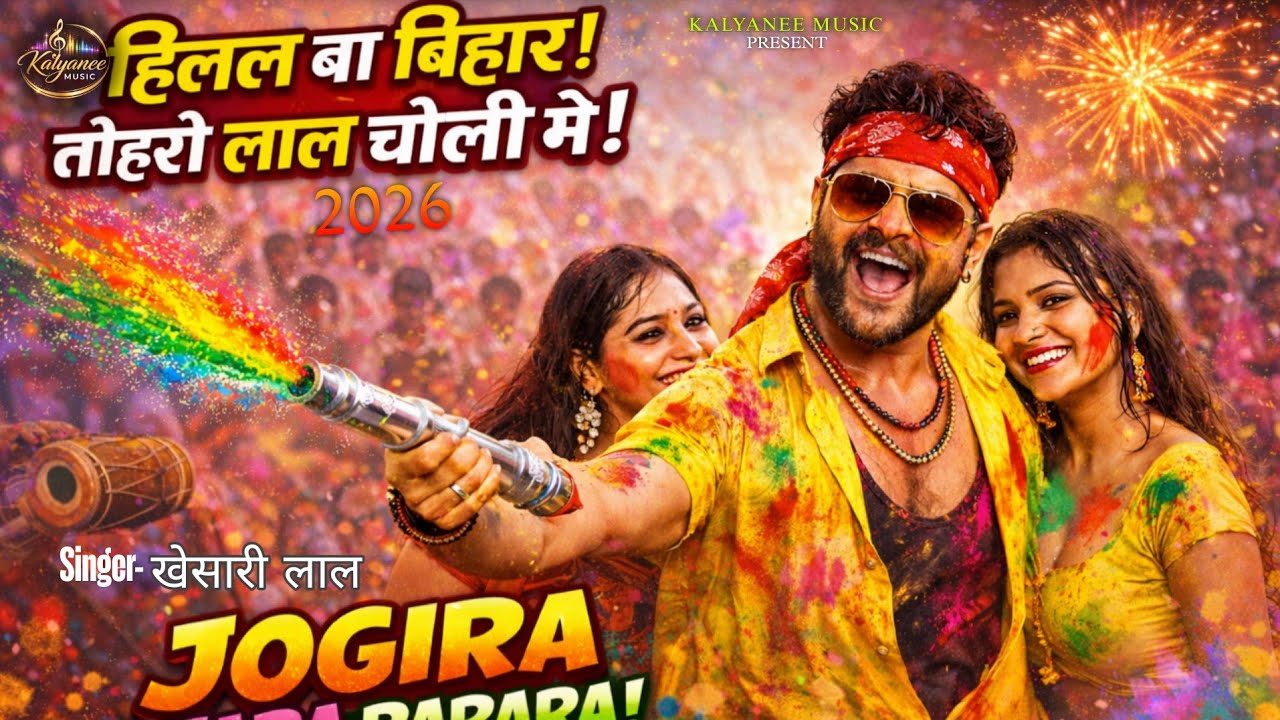 #video Hilal Ba Bihar - हिलल बा बिहार (लाल चोली में) | new Holi song 2026 [ sushant Sen ] 