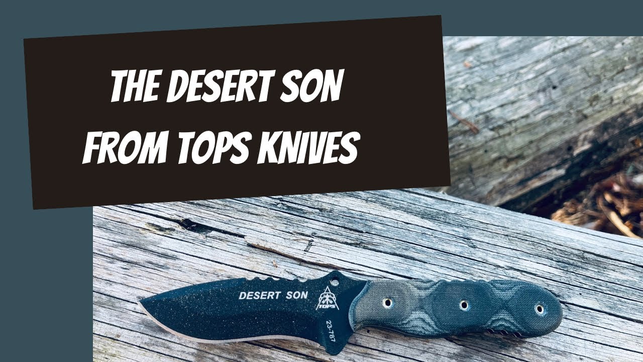 «Desert Son» от Tops Knives: УДИВИТЕЛЬНЫЙ выбор для компактного ношения!