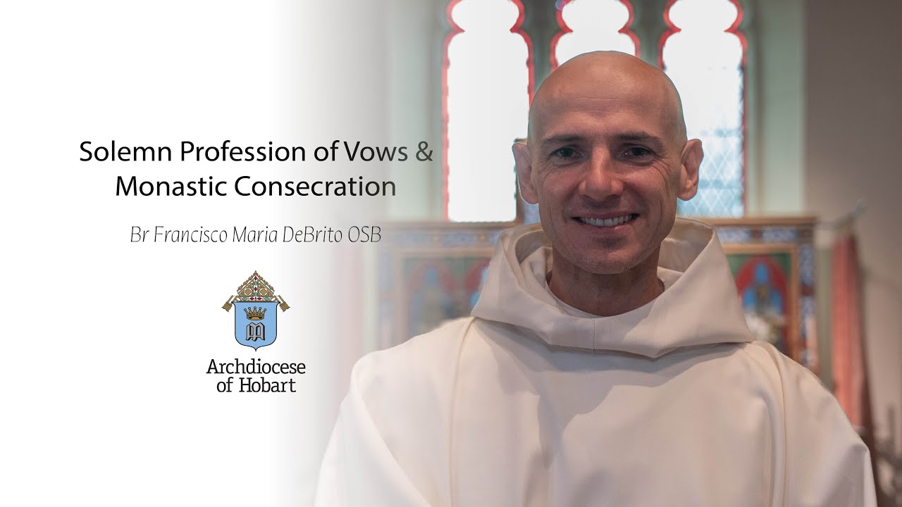 Br Francisco DeBrito OSB - Solemn Profession of Vows & Monastic Consecration