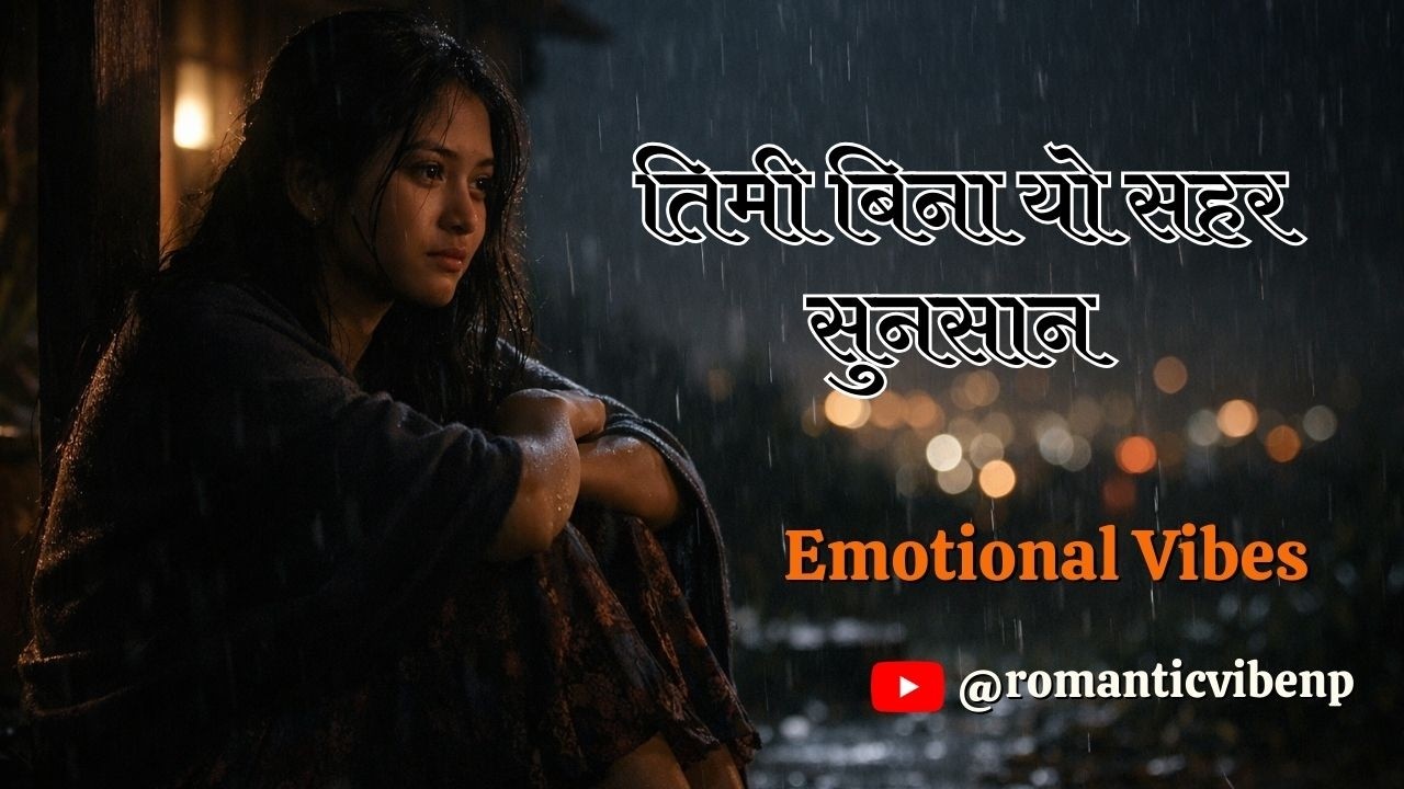 तिमी बिना यो सहर सुनसान 💕 | Nepali Romantic Lofi Song 2026