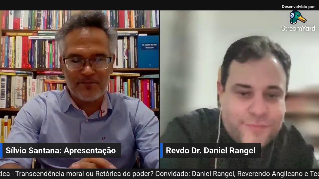 OLHAR INQUIETO - Convidado: Daniel Rangel. Tema em discussão: Deus, ética e política.