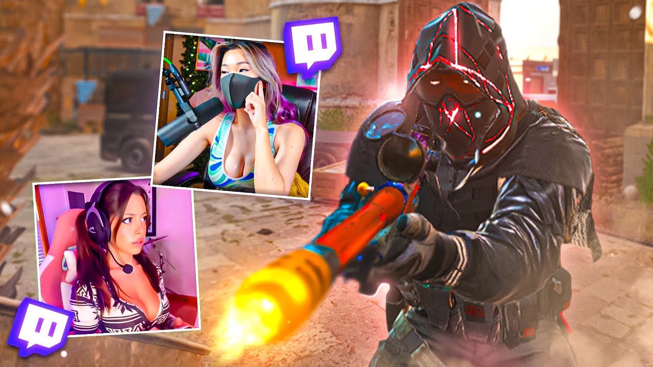 Killing Twitch Streamers in COD Search and Destroy (Both POV's)