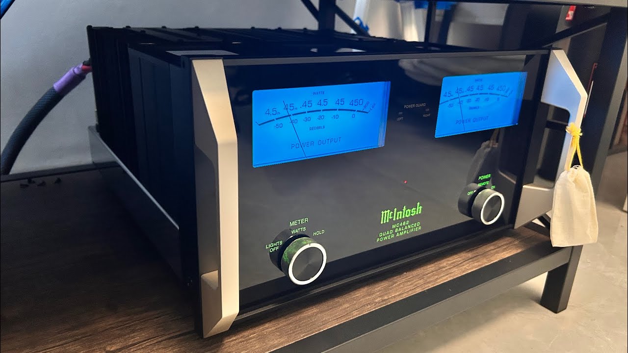 The monster has arrived! Mcintosh MC462!!🦣