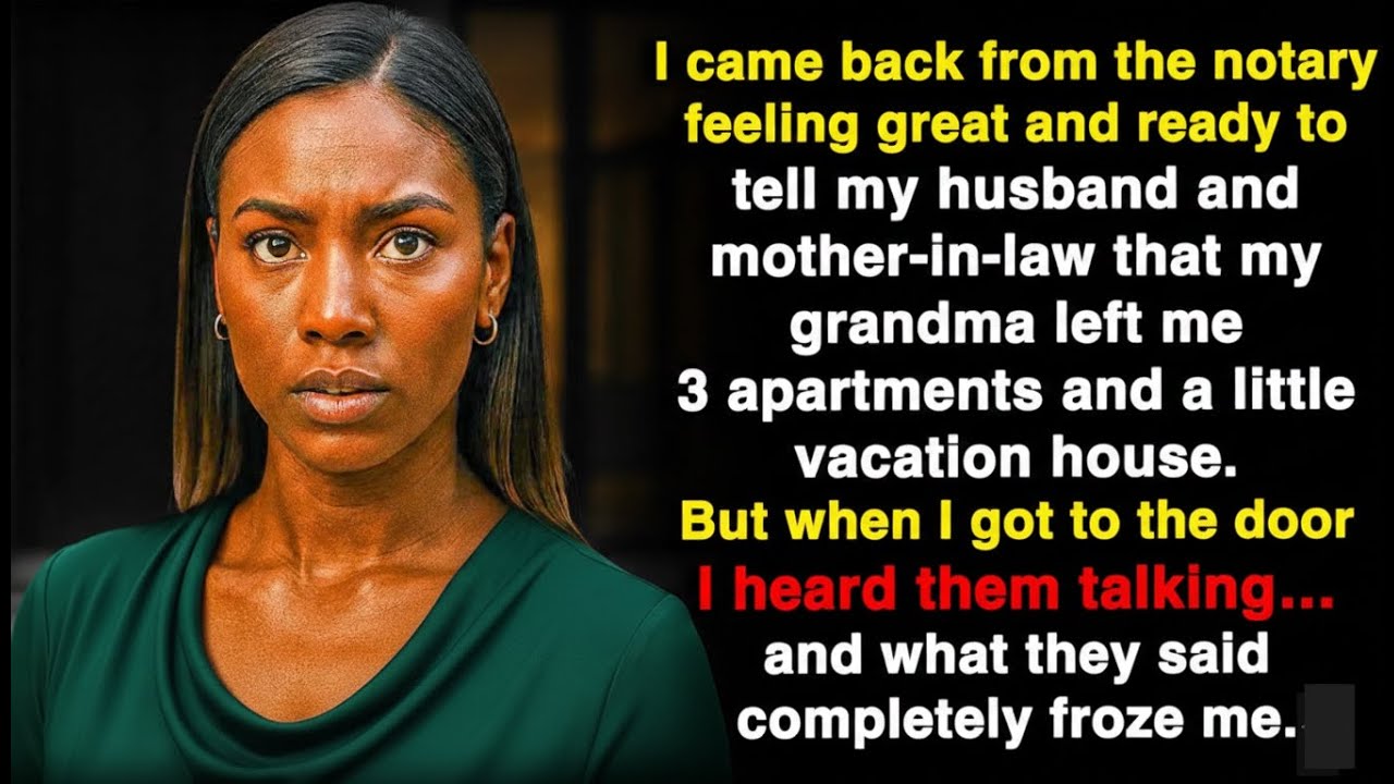 I Left the Notary Happy—Then I Overheard My Husband’s Plan