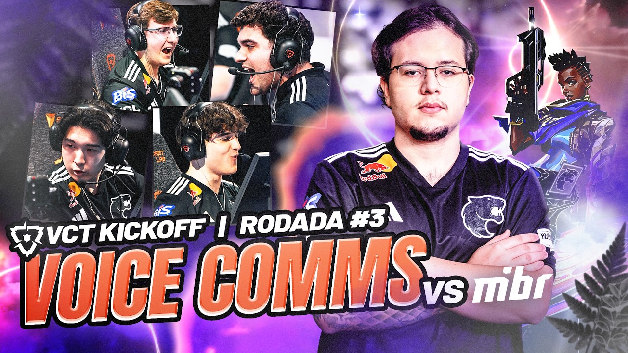 FURIA VALORANT'S COMMUNICATION AGAINST MIBR AT THE VCT AMERICAS KICKOFF! | VOICE COMMS