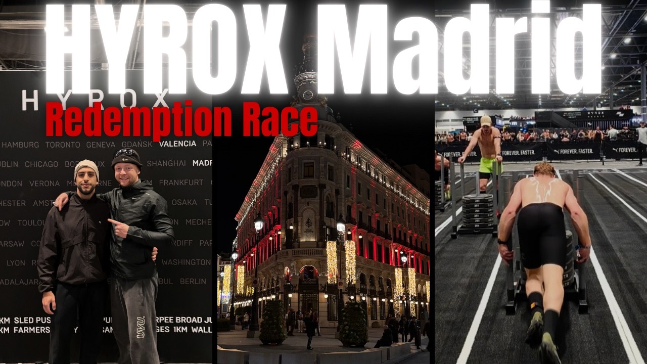 HYROX Solo Pro in Madrid (redemption race)
