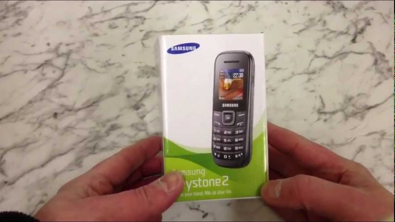 Распаковка и обзор Samsung E1200