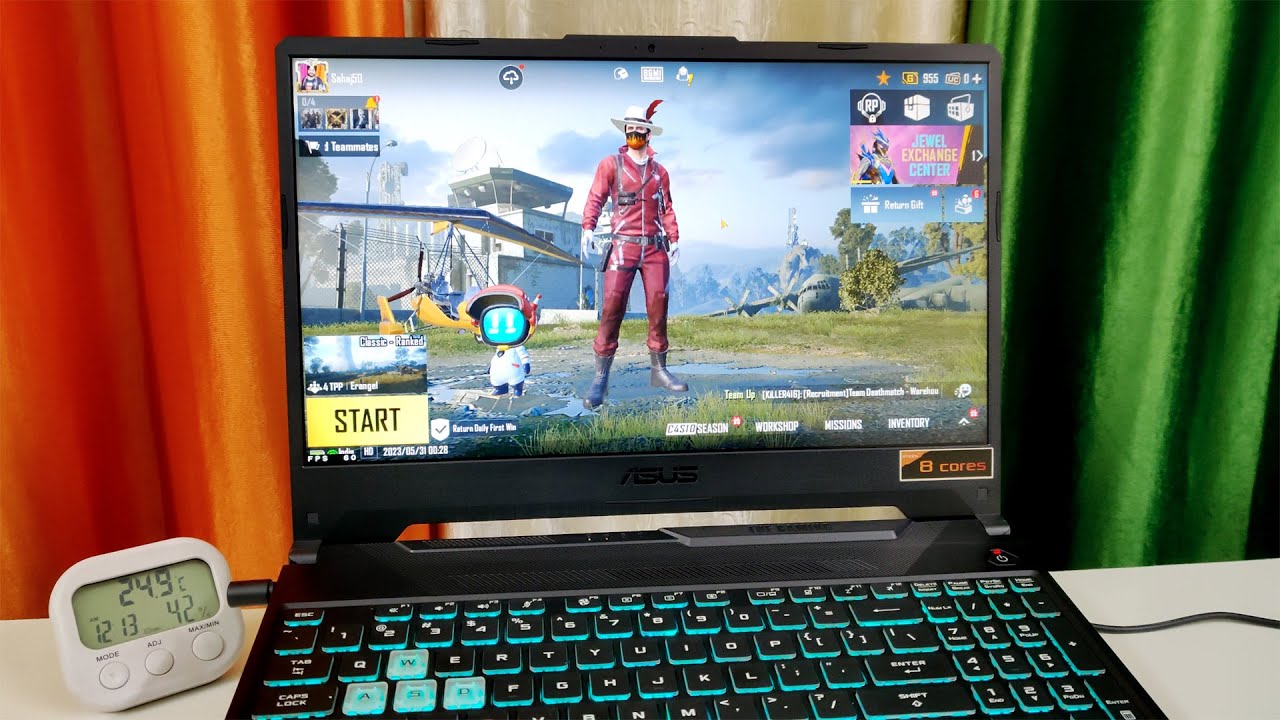 BGMI India [PUBG Mobile] - Asus Tuf A15 🔥🔥