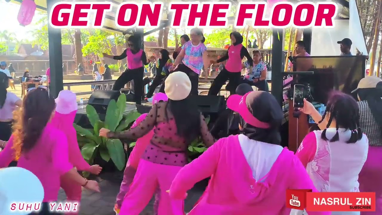 GET ON THE FLOOR - DJ EASTSIDE 🔥 ZUMBA & DANCE WORKOUT | NASRUL ZIN