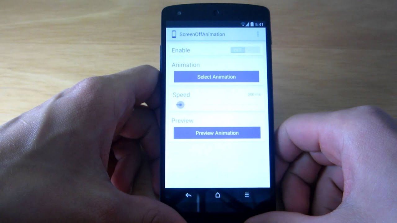 ScreenOffAnimation - Custom Screen Off Animations on Android [Xposed]