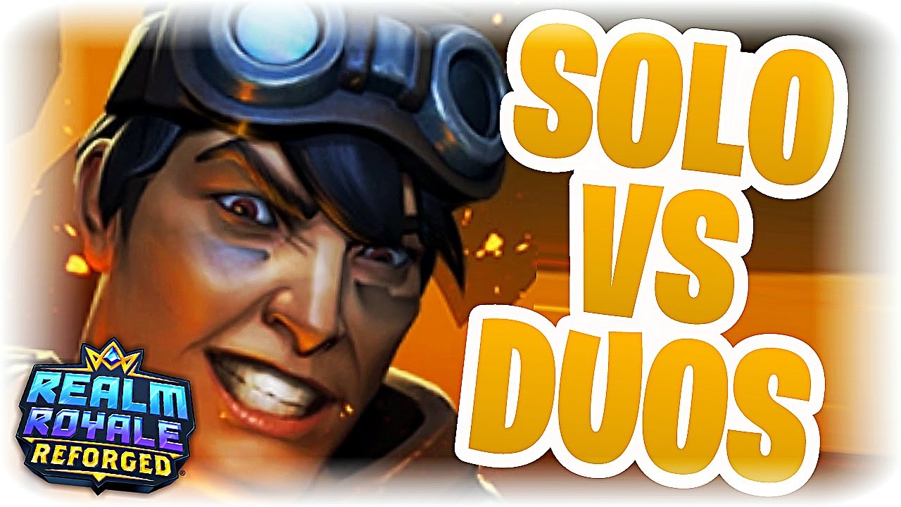 ENGINEER SOLO vs DUOS in Realm Royale Reforged! (21 KILLS)