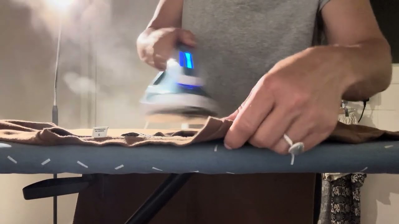 This Ironing ASMR Steam Is NEXT LEVEL 😳🔥 | Extreme Spray & Ultra-Crisp Pressing