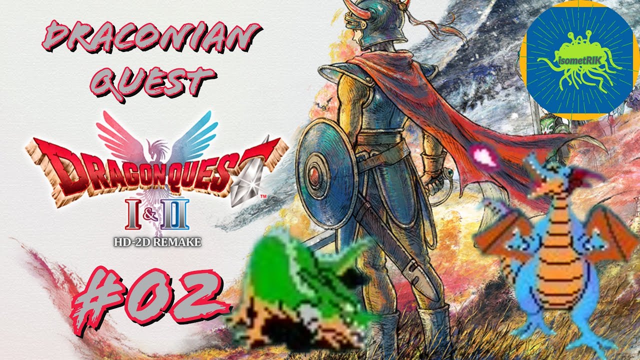 Dragon Quest I HD 2D Remake (DRACONIAN) - #02 - ERDRICK’S HOLLOW! #dragonquest