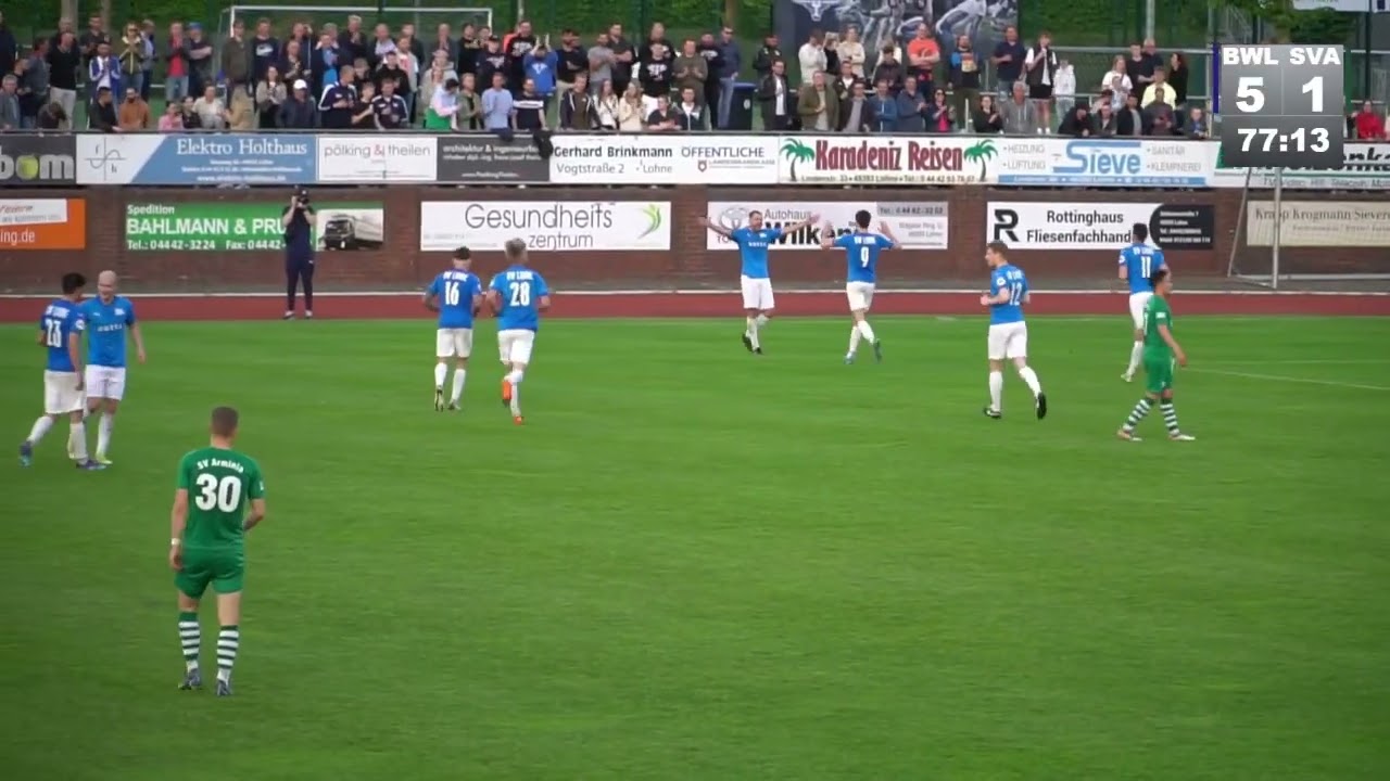 Highlights & Aufstieg BW Lohne vs. Arminia Hannover