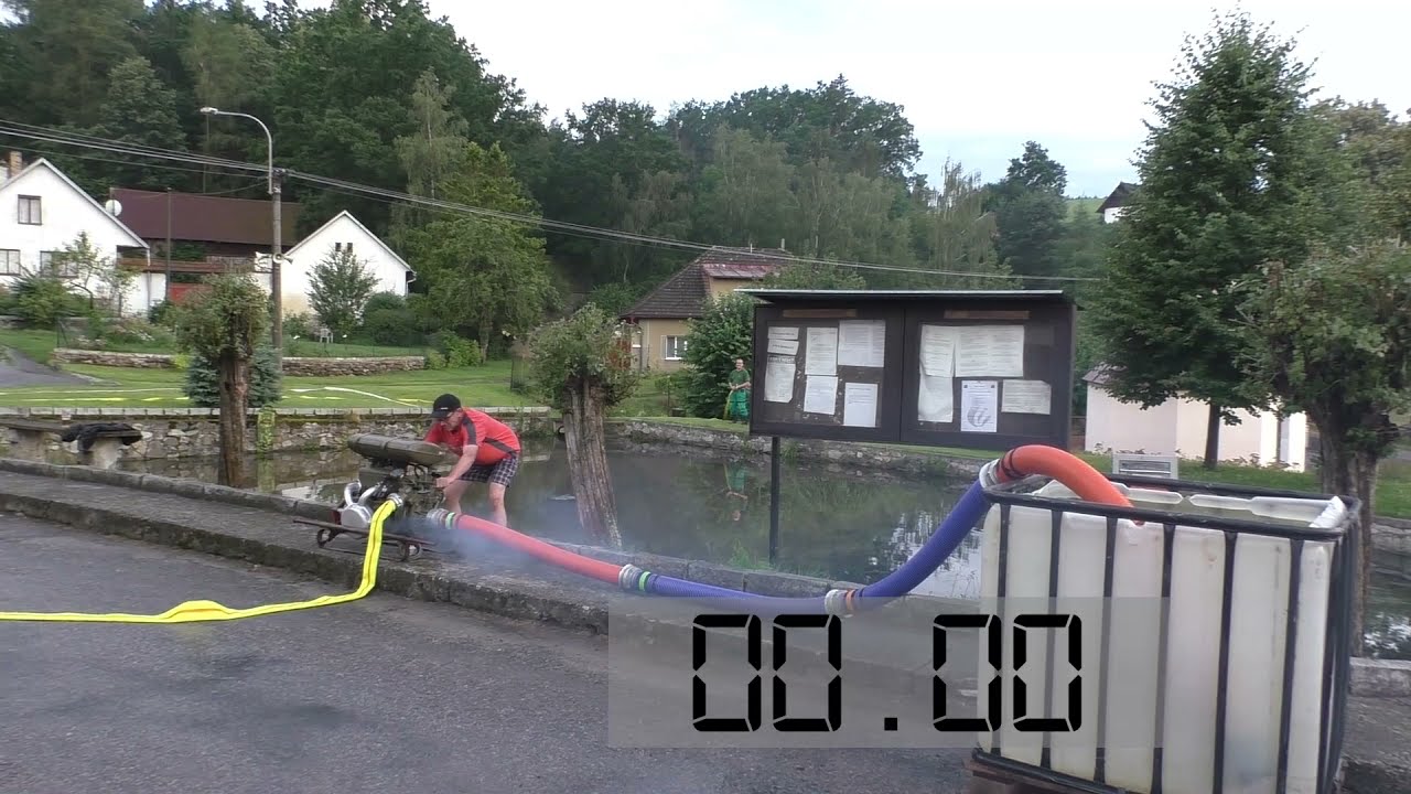 Sání PS8 za 3 s. -  EVO II. i na zpětný chod