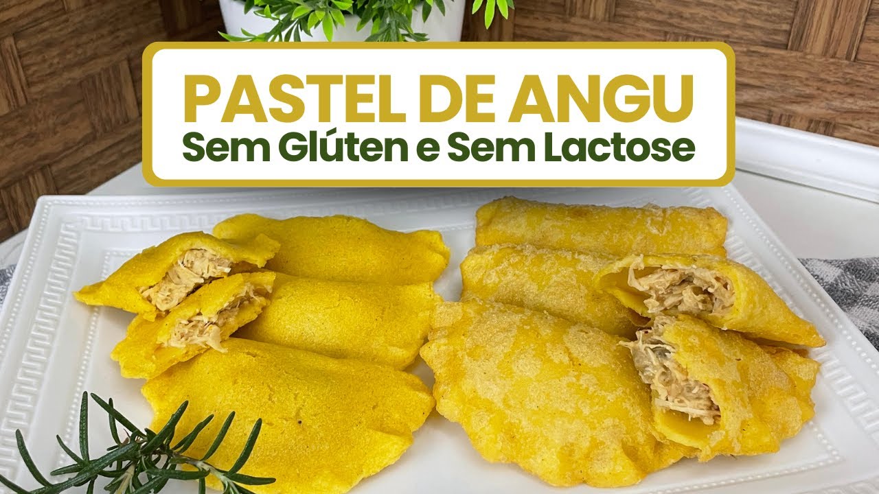 Pastel de Fubá ou Angu sem Glúten e sem Leite | Receita Mineira | Chef Sandra Freitas