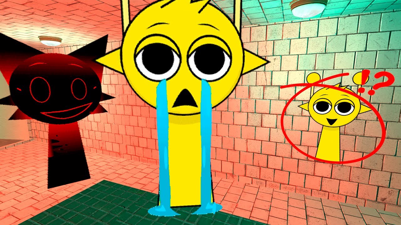 Sad Simon lost his Child and wants me to find it but Nightmare Wenda Sprunki doesn't think So