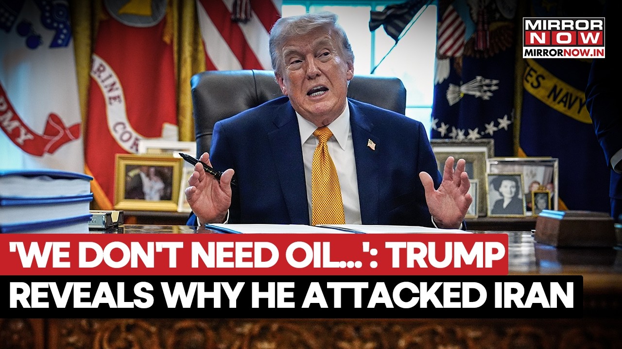 «Нам не нужна нефть...»: Трамп раскрывает истинную причину нападения на Иран на фоне эскалации во...