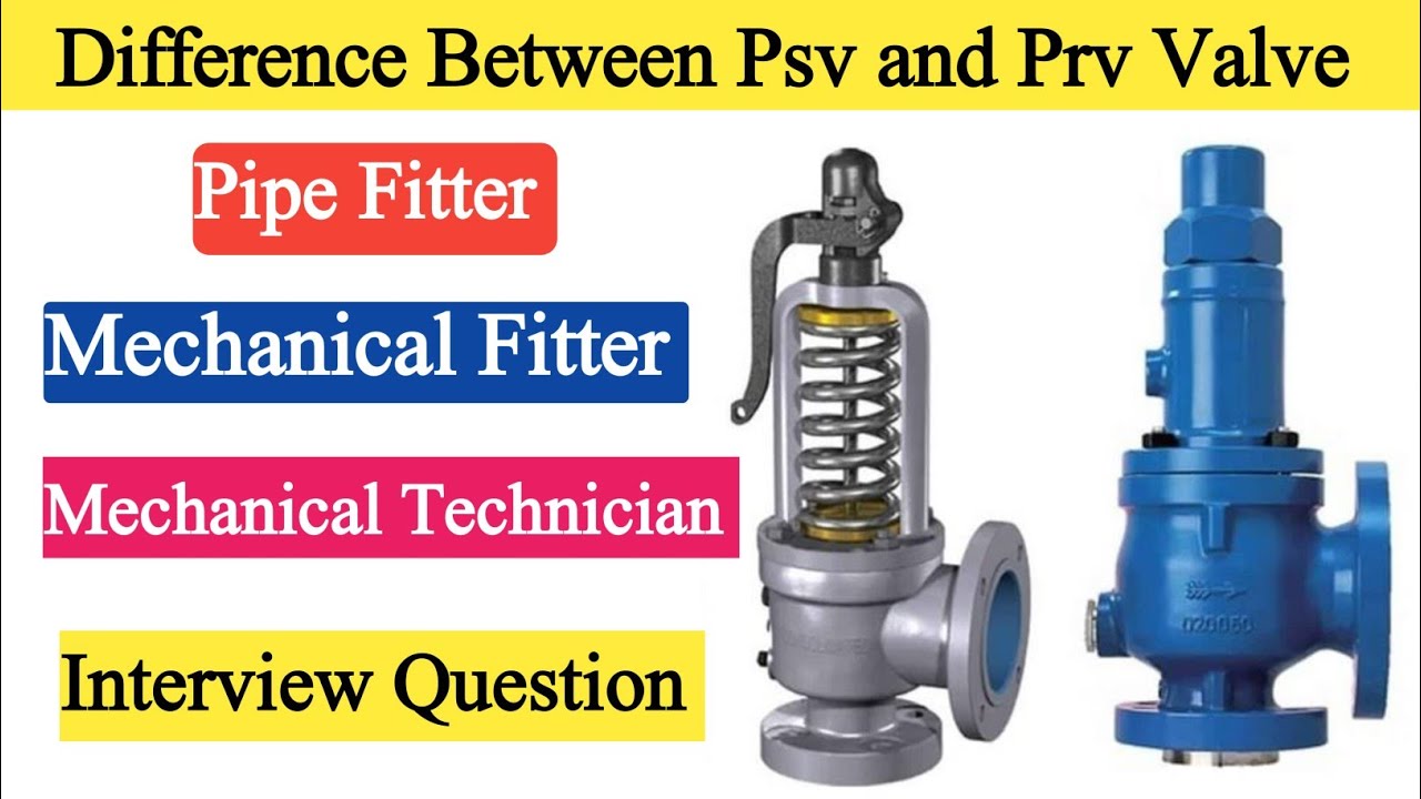 Difference between psv and prv in hindi |PSV | PRV | Pressure Safety Valve | Pressure Relief Valve