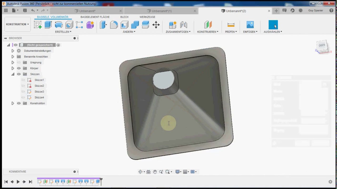 Fusion 360 Horn
