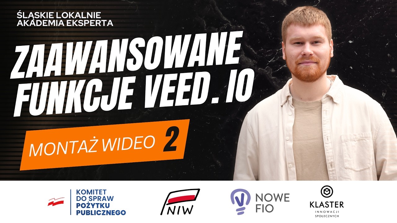 VEED.IO – kolejne kroki | Śląskie Lokalnie – Akademia Eksperta (Montaż wideo #2)
