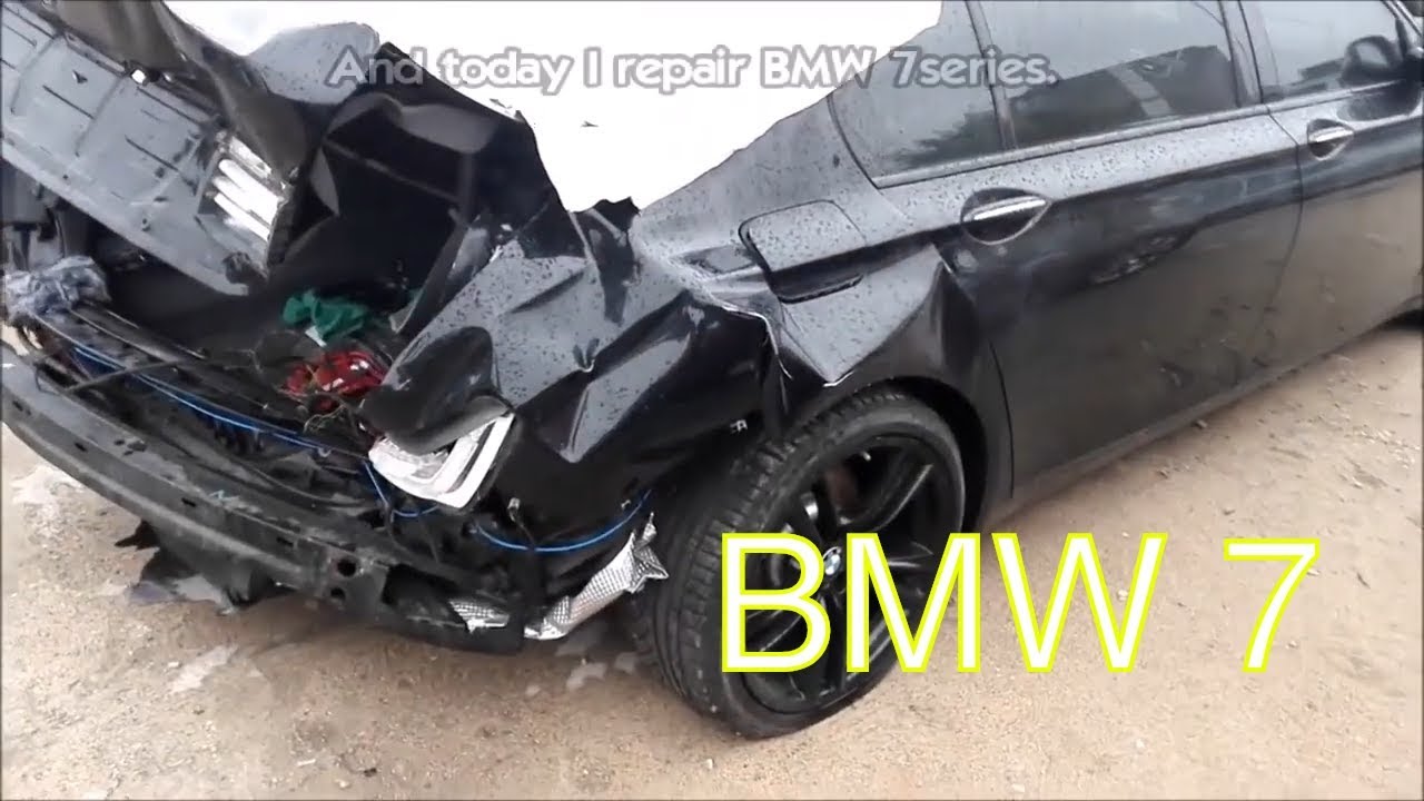 BMW 7 - РЕМОНТ ПОСЛЕ ДТП