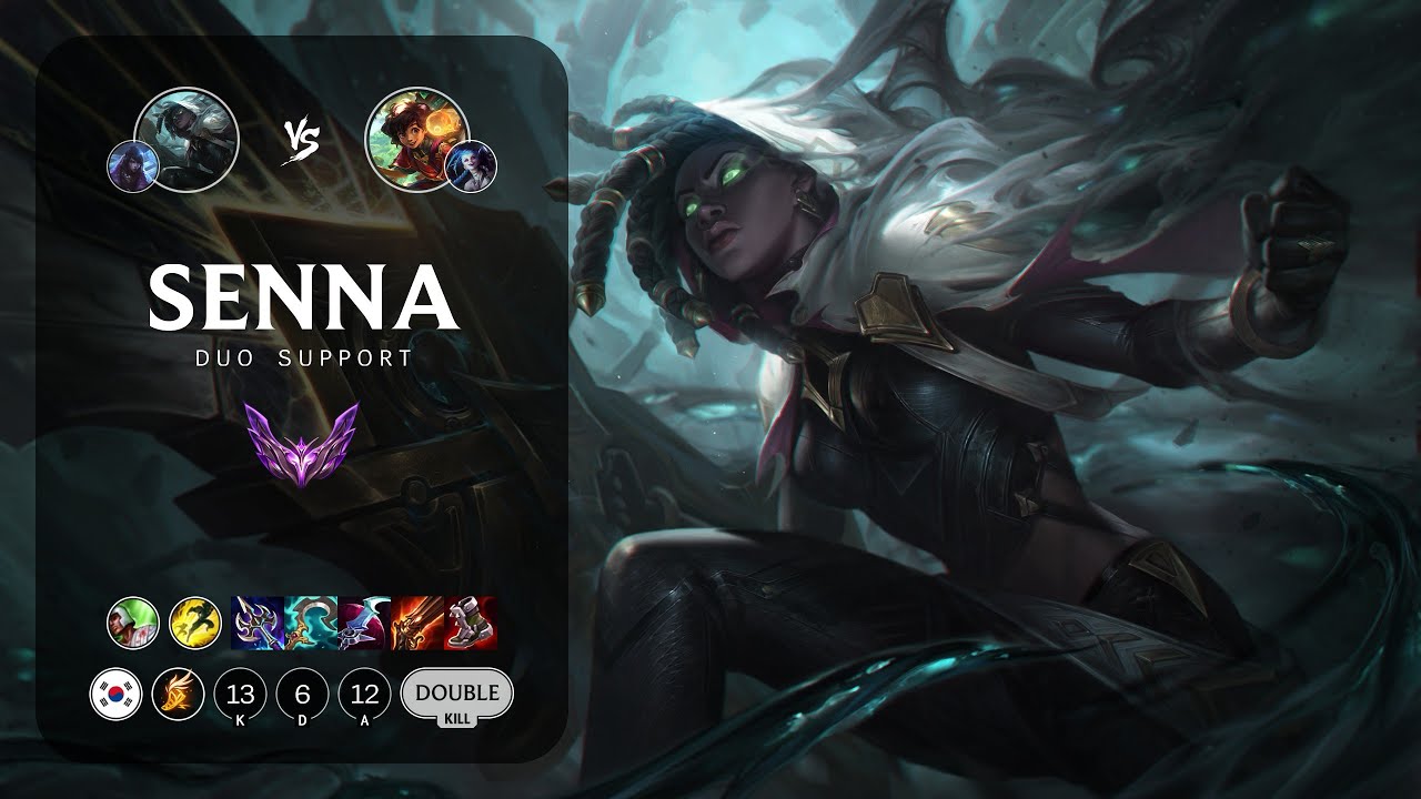 Senna Support vs Milio - KR Master Patch 13.8