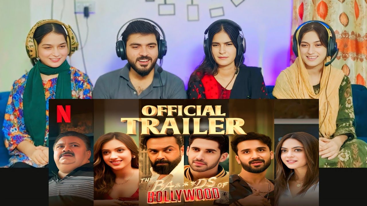 The Ba**ds Of Bollywood Official Trailer 😲  Reaction | Aryan Khan, Bobby D, Lakshya, Raghav, Sahher