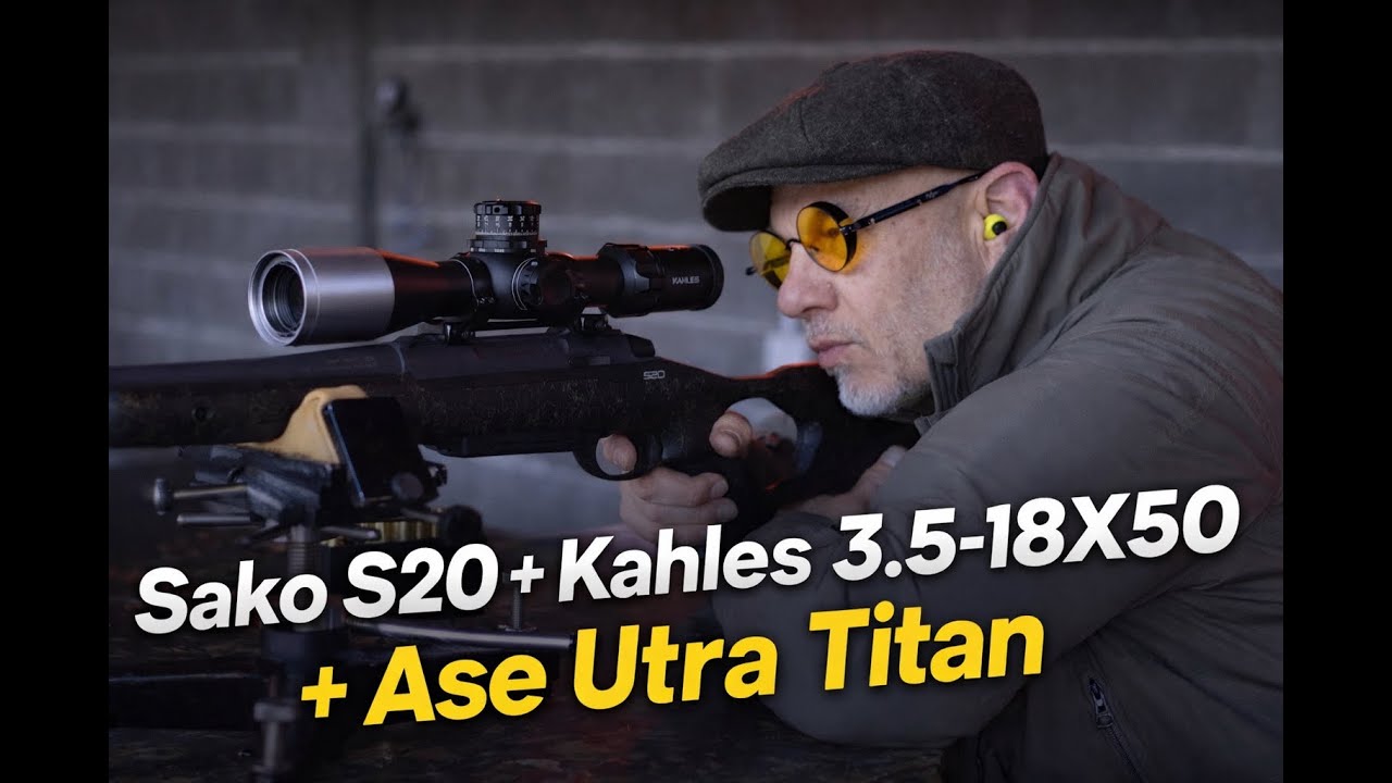 Sako S-20 + Kahles 3.5-18X50 + Ase Utra Titan