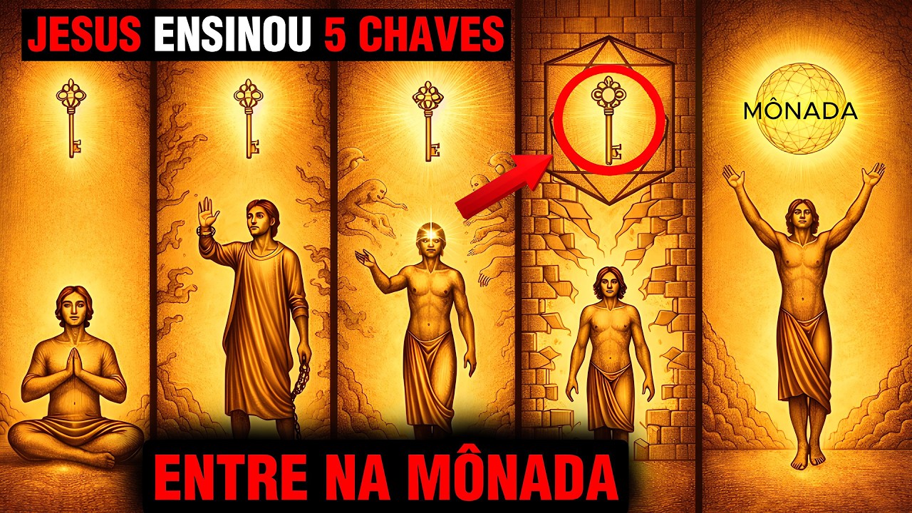 Jesus Ensinou aos Escolhidos 5 Chaves para Entrar na Mônada — Os Arcontes as Apagaram