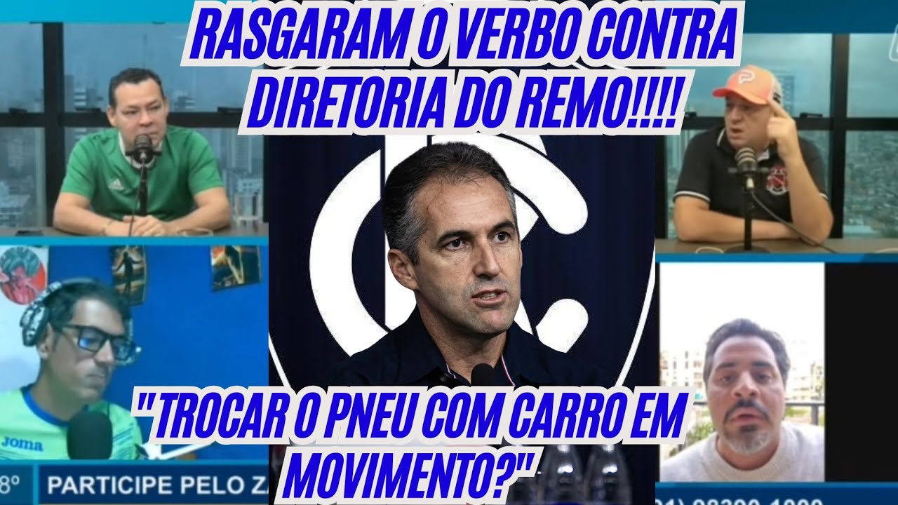 😱🚨Imprensa solta o verbo contra diretoria do Remo|Léo Condé com Muito BO pra Resolver? 🤔
